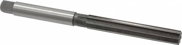 Interstate - 7/16" Diam, Straight Shank, 2-3/4" Flute, Hand Reamer - Industrial Tool & Supply
