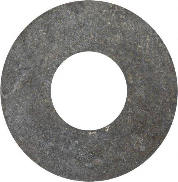 Value Collection - 9/16" Screw, Grade 2 Steel USS Flat Washer - 0.62" ID x 1.499" OD, 0.132" Thick, Galvanized Finish - Industrial Tool & Supply