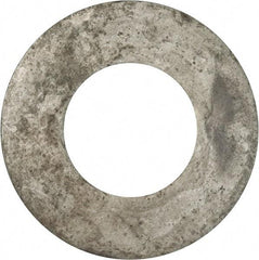 Value Collection - 2-1/4" Screw, Grade 2 Steel USS Flat Washer - 2.365" ID x 4.795" OD, 0.248" Thick, Galvanized Finish - Industrial Tool & Supply
