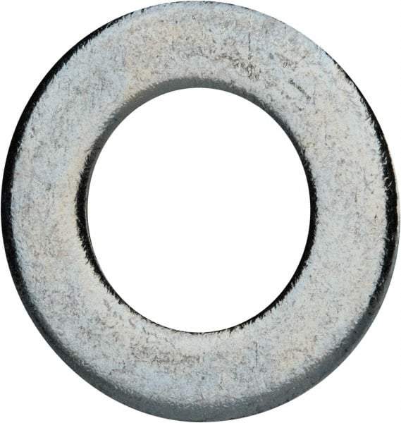 Value Collection - 3/4" Screw, Grade 2 Steel SAE Flat Washer - 13/16" ID x 1-1/2" OD, 0.16" Thick, Zinc-Plated Finish - Industrial Tool & Supply