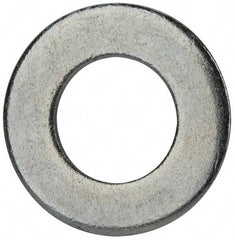 Value Collection - 7/8" Screw, Grade 2 Steel SAE Flat Washer - 15/16" ID x 1-3/4" OD, 0.16" Thick, Zinc-Plated Finish - Industrial Tool & Supply
