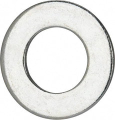 Value Collection - 1-1/4" Screw, Grade 2 Steel SAE Flat Washer - 1-3/8" ID x 2-1/2" OD, 0.192" Thick, Zinc-Plated Finish - Industrial Tool & Supply