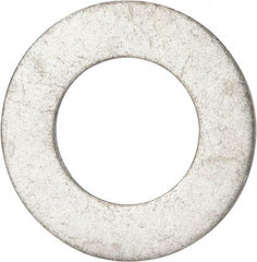 Value Collection - 1-3/4" Screw, Grade 2 Steel SAE Flat Washer - 1-7/8" ID x 3-3/8" OD, 0.201" Thick, Zinc-Plated Finish - Industrial Tool & Supply