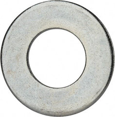 Value Collection - 2-1/4" Screw, Grade 2 Steel USS Flat Washer - 2.365" ID x 4.795" OD, 0.248" Thick, Zinc-Plated Finish - Industrial Tool & Supply