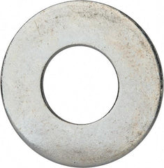 Value Collection - 1-3/8" Screw, Grade 2 Steel USS Flat Washer - 1.49" ID x 3.295" OD, 0.213" Thick, Zinc-Plated Finish - Industrial Tool & Supply