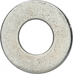 Value Collection - 2" Screw, Grade 2 Steel USS Flat Washer - 2.115" ID x 4.545" OD, 0.213" Thick, Zinc-Plated Finish - Industrial Tool & Supply