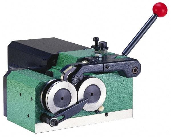 Interstate - 1 Inch Swing, 4.7 Inch Distance, Automatic Cylindrical Grinder - 4-1/2 Inch Long x 4 Inch High - Industrial Tool & Supply