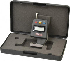 SPI - 0mm to 15mm Measurement, 0.01mm Resolution Electronic Thickness Gage - Accurate up to 0.0002" - Industrial Tool & Supply