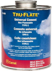 Schrader/Plews - 1 Qt. Cement - For Tire Repair - Industrial Tool & Supply