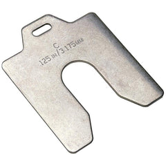 Shim Stock: 0.625'' Thick, 2'' Long, 2″ Wide, Stainless Steel