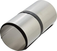 Made in USA - 1 Piece, 100 Inch Long x 6 Inch Wide x 0.002 Inch Thick, Roll Shim Stock - Stainless Steel - Industrial Tool & Supply