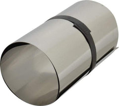 Made in USA - 1 Piece, 50 Inch Long x 6 Inch Wide x 0.003 Inch Thick, Roll Shim Stock - Stainless Steel - Industrial Tool & Supply