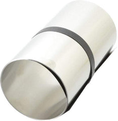 Made in USA - 1 Piece, 100 Inch Long x 6 Inch Wide x 0.005 Inch Thick, Roll Shim Stock - Stainless Steel - Industrial Tool & Supply