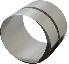 Made in USA - 1 Piece, 50 Inch Long x 6 Inch Wide x 0.02 Inch Thick, Roll Shim Stock - Stainless Steel - Industrial Tool & Supply