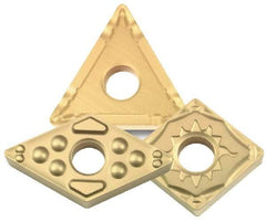 Sumitomo - TBGE520.5 Grade DA2200 Polycrystalline Diamond (PCD) Turning Insert - 60° Triangle, 5/32" Inscr Circle, 1/16" Thick, 0.0078" Corner Radius - Industrial Tool & Supply