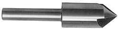 Keo - 7/8" Head Diam, 1/2" Shank Diam, 4 Flute 90° High Speed Steel Countersink - Bright Finish, 4-1/4" OAL, Single End, Straight Shank, Right Hand Cut - Industrial Tool & Supply