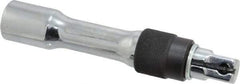 Proto - 1/2" Drive Locking Socket Extension - 5" OAL, Chrome Finish - Industrial Tool & Supply