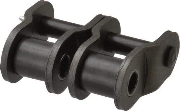 Browning - 1" Pitch, ANSI 80-2, Double Strand Roller Chain Offset Link - For Use with Double Strand Chain - Industrial Tool & Supply