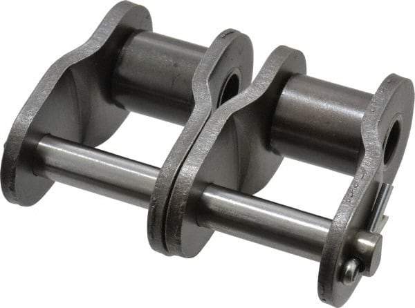 Browning - 1-1/2" Pitch, ANSI 120-2, Double Strand Roller Chain Offset Link - For Use with Double Strand Chain - Industrial Tool & Supply