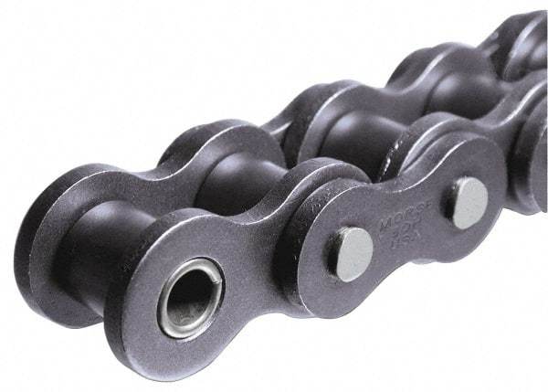 Morse - 1" Pitch, ANSI C2042, Large Roller Conveyor Chain - Chain No. C2042, 10 Ft. Long, 5/8" Roller Diam, 5/16" Roller Width - Industrial Tool & Supply