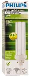 Philips - 27 Watt Fluorescent Commercial/Industrial 2 Pin Lamp - 3,000°K Color Temp, 1,875 Lumens, PLT, 16,000 hr Avg Life - Industrial Tool & Supply