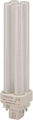Philips - 14 Watt Fluorescent Commercial/Industrial 2 Pin Lamp - 3,500°K Color Temp, 1,100 Lumens, PLC, 12,000 hr Avg Life - Industrial Tool & Supply