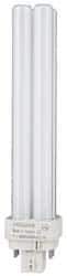 Philips - 21 Watt Fluorescent Commercial/Industrial 4 Pin Lamp - 3,500°K Color Temp, 1,525 Lumens, PLC, 12,000 hr Avg Life - Industrial Tool & Supply