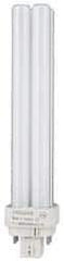 Philips - 21 Watt Fluorescent Commercial/Industrial 4 Pin Lamp - 3,500°K Color Temp, 1,525 Lumens, PLC, 12,000 hr Avg Life - Industrial Tool & Supply