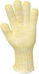 Jomac Products - Size L Cotton Lined Kevlar/Nomex Hot Mill Glove - 13" OAL, Continuous Knit Cuff - Industrial Tool & Supply