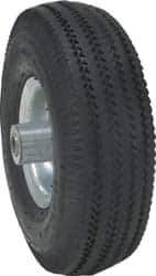 Value Collection - 12 Inch Diameter x 1-3/4 Inch Wide, Solid Rubber Caster Wheel - 300 Lb. Capacity, 3/4 Inch Axle Diameter, Ball Bearing - Industrial Tool & Supply