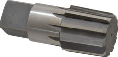 Interstate - 1-1/2" Pipe, 1.793" Diam, 1.684" Small End Diam, Straight Shank, 1-3/4" Flute, Taper Pipe Reamer - Industrial Tool & Supply