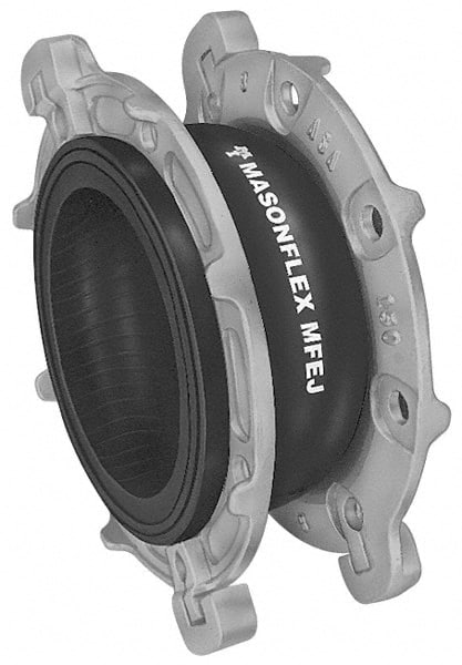 Mason Ind. - 8 Inch Pipe, Neoprene Single Arch Pipe Expansion Joint - Industrial Tool & Supply