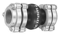 Mason Ind. - 1-1/2" Pipe, EPDM Single Arch Pipe Expansion Joint - 8" Long, 3/8" Extension, 3/4" Compression, 250 Max psi, Sweated - Industrial Tool & Supply