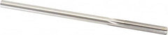 Made in USA - 19/64" High Speed Steel 6 Flute Chucking Reamer - Industrial Tool & Supply