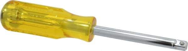 Proto - 1/4" Solid Shaft Socket Driver - 6" OAL - Industrial Tool & Supply