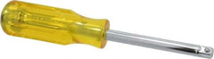 Proto - 1/4" Solid Shaft Socket Driver - 6" OAL - Industrial Tool & Supply
