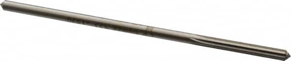Made in USA - #22 High Speed Steel 6 Flute Chucking Reamer - Industrial Tool & Supply