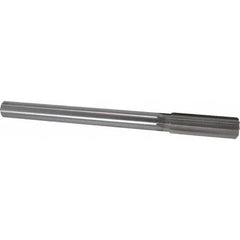 Made in USA - 22mm High Speed Steel 8 Flute Chucking Reamer - Industrial Tool & Supply
