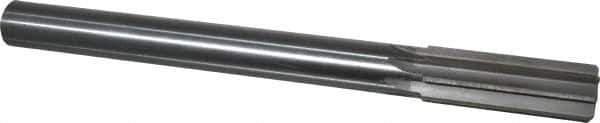 Made in USA - 25mm High Speed Steel 8 Flute Chucking Reamer - Straight Flute, 7/8" Straight Shank, 2-3/4" Flute Length, 10-1/2" OAL - Industrial Tool & Supply