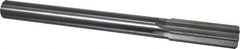 Made in USA - 25mm High Speed Steel 8 Flute Chucking Reamer - Straight Flute, 7/8" Straight Shank, 2-3/4" Flute Length, 10-1/2" OAL - Industrial Tool & Supply