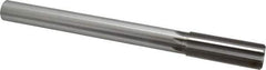 Made in USA - 25.5mm High Speed Steel 8 Flute Chucking Reamer - Straight Flute, 7/8" Straight Shank, 2-3/4" Flute Length, 10-1/2" OAL - Industrial Tool & Supply