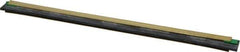 Unger - 10" Rubber Blade Window Washer/Squeegee - Black, Brass Holder - Industrial Tool & Supply