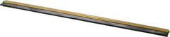 Unger - 14" Rubber Blade Window Washer/Squeegee - Black, Brass Holder - Industrial Tool & Supply