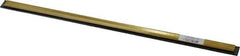 Unger - 16" Rubber Blade Window Washer/Squeegee - Black, Brass Holder - Industrial Tool & Supply