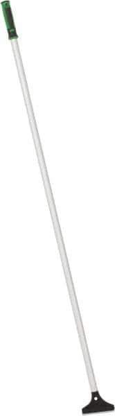 Unger - Stiff 1-Edge Scraper - 4" Blade Length, 48" Long Aluminum Handle - Industrial Tool & Supply