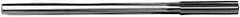 Alvord Polk - 59/64" High Speed Steel 10 Flute Chucking Reamer - Straight Flute, 3/4" Straight Shank, 2-5/8" Flute Length, 10" OAL - Industrial Tool & Supply