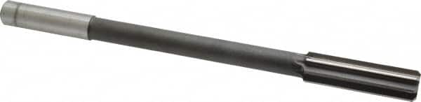 Interstate - 43/64" High Speed Steel Chucking Reamer - Industrial Tool & Supply