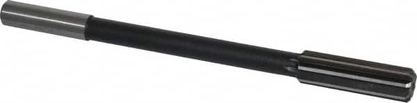 Interstate - 45/64" High Speed Steel Chucking Reamer - Industrial Tool & Supply