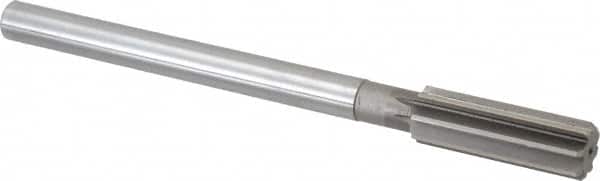 Interstate - 27/32" High Speed Steel Chucking Reamer - Industrial Tool & Supply