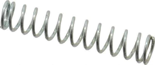 Gardner Spring - 1/4" OD, 0.0286" Wire, Utility Compression Springs Spring - 7.54 Lb Spring Rating - Industrial Tool & Supply
